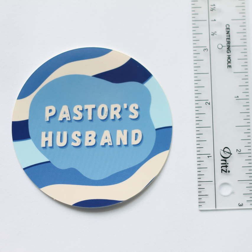 "Pastor's Husband" Vinyl Sticker
